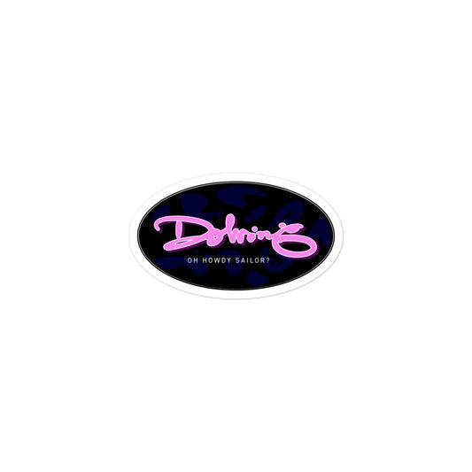 DOLVING logo - Fancy - Bubble-free stickers