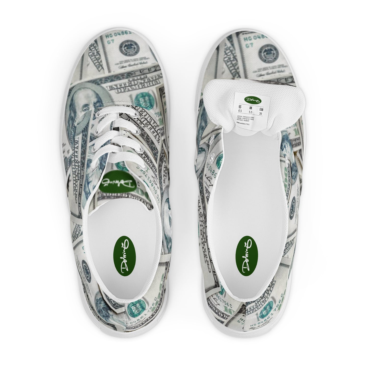 DALLAS by DOLVING - Men’s lace-up canvas shoes