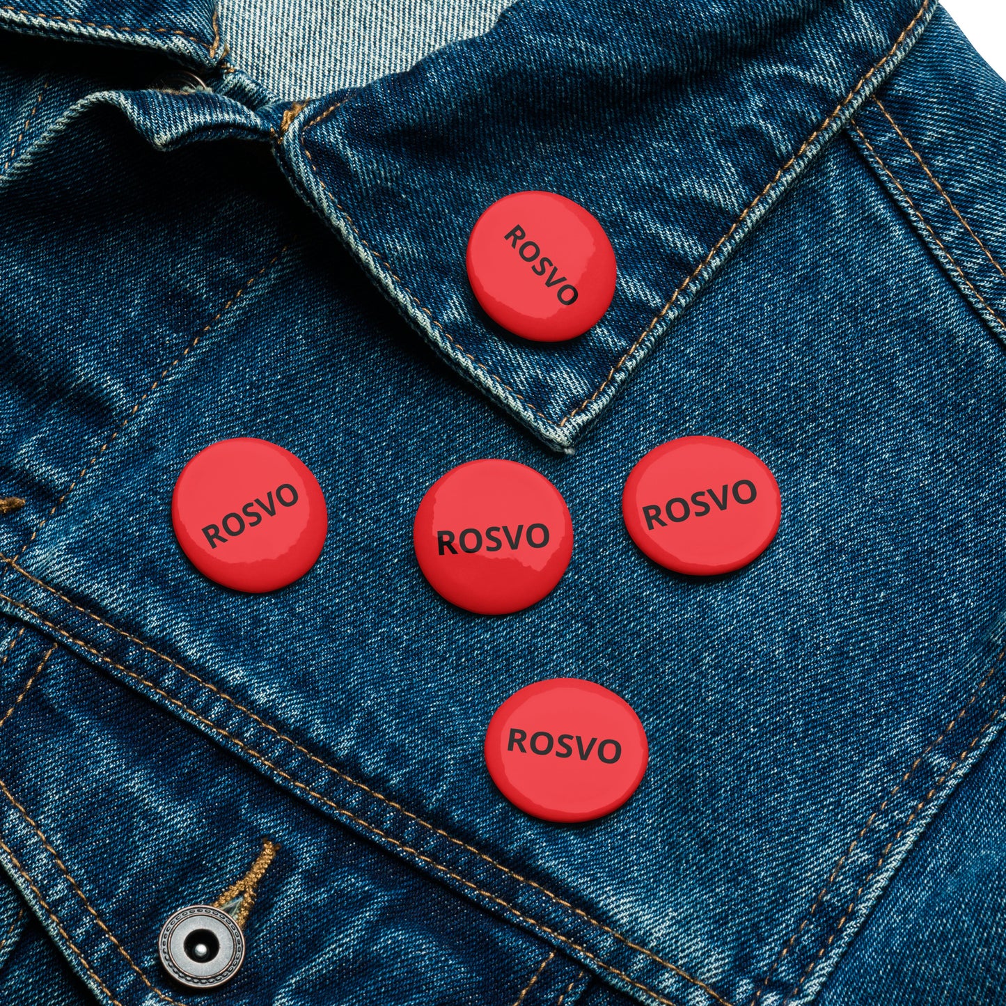 ROSVO set of buttons