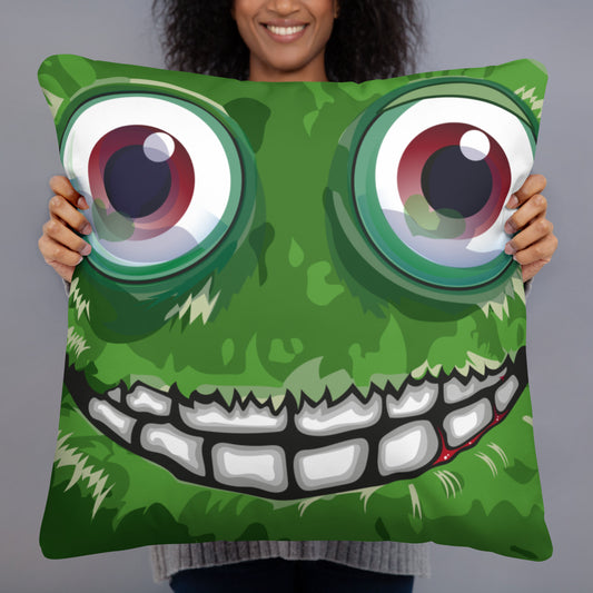 GREEN MEANIE - Pillow monster