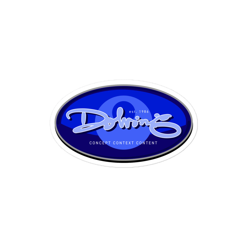 DOLVING logo Bubble-free stickers