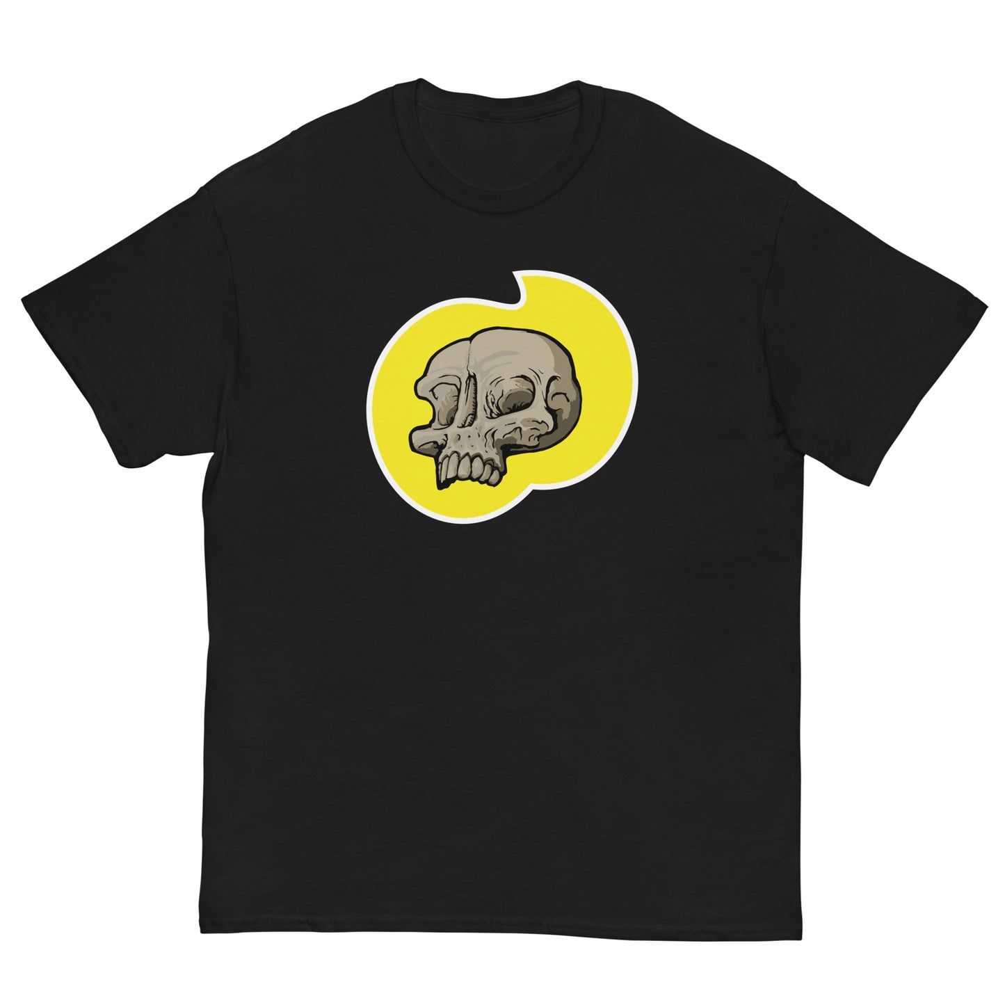 FLEISCHKOPF - FLAMING SKULL - Men's classic T-shirt