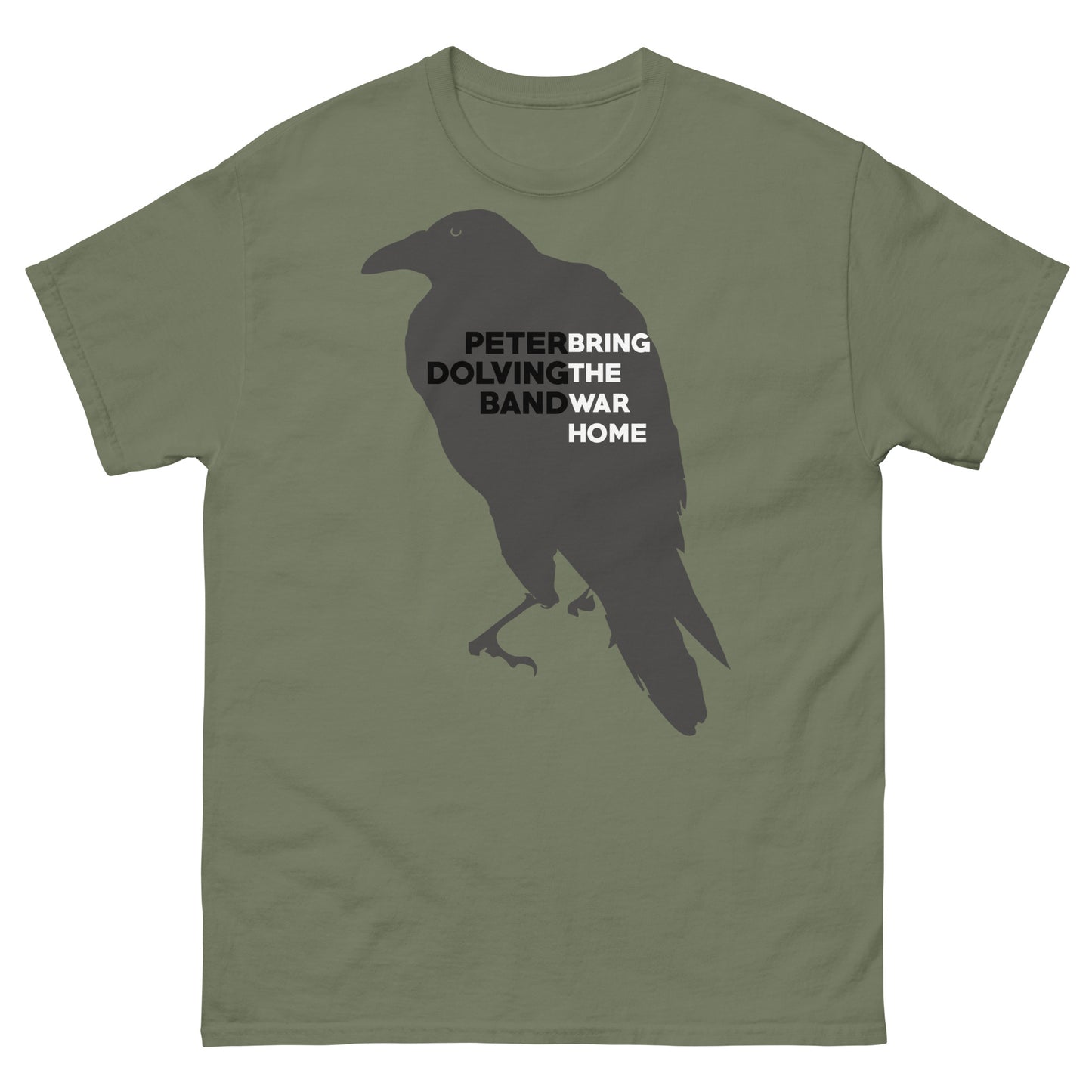 RAVEN - PETER DOLVING BAND | BRING THE WAR HOME - Men's classic tee