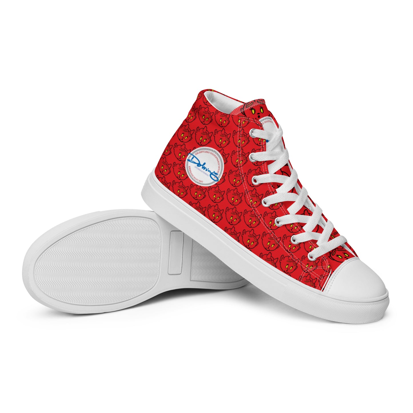 LIL DEMONS by DOLVING - Men’s high top canvas shoes