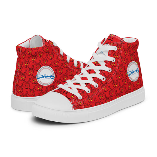 LIL DEMONS by DOLVING - Women’s high top canvas shoes