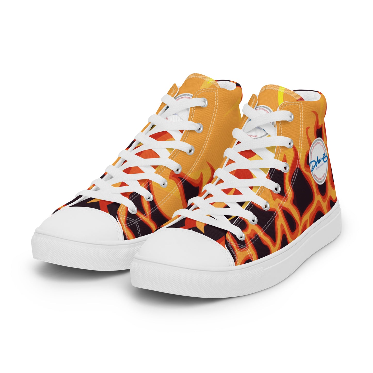 HOT LAVA by DOLVING - Women’s high top canvas shoes
