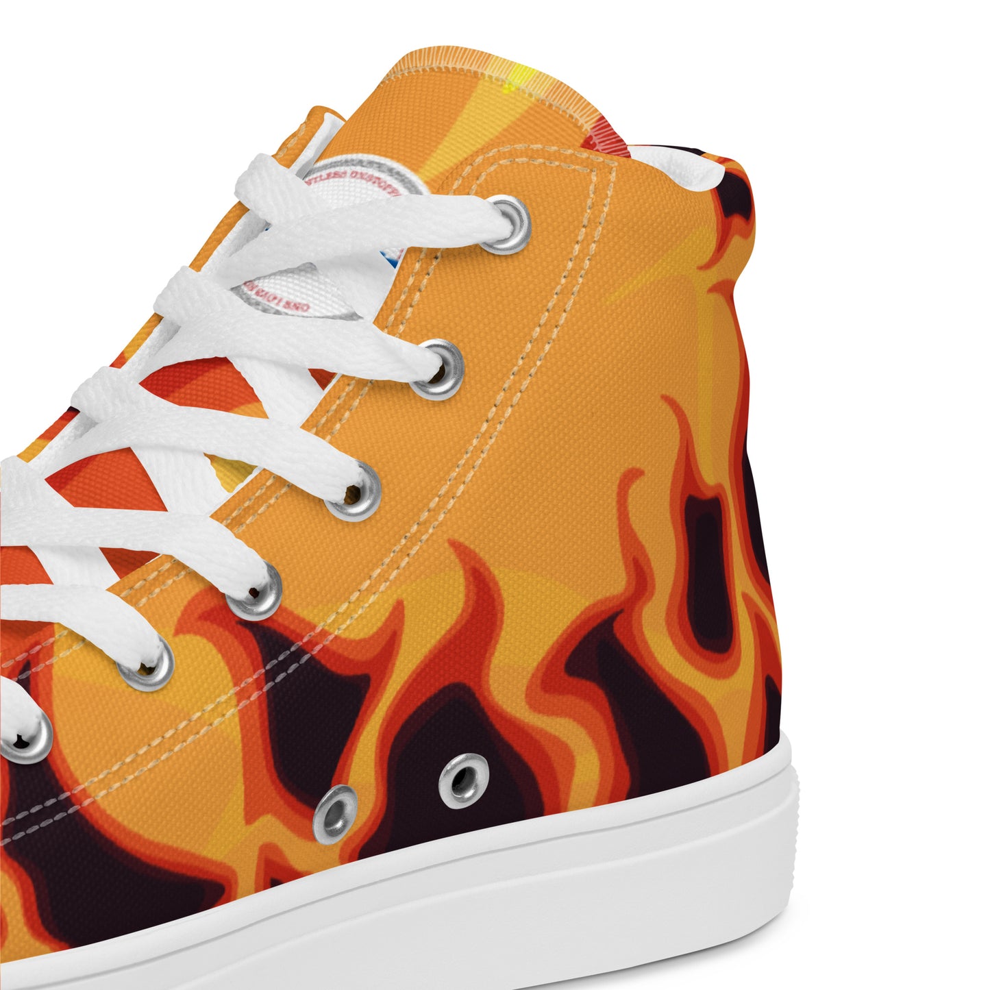 HOT LAVA by DOLVING - Women’s high top canvas shoes