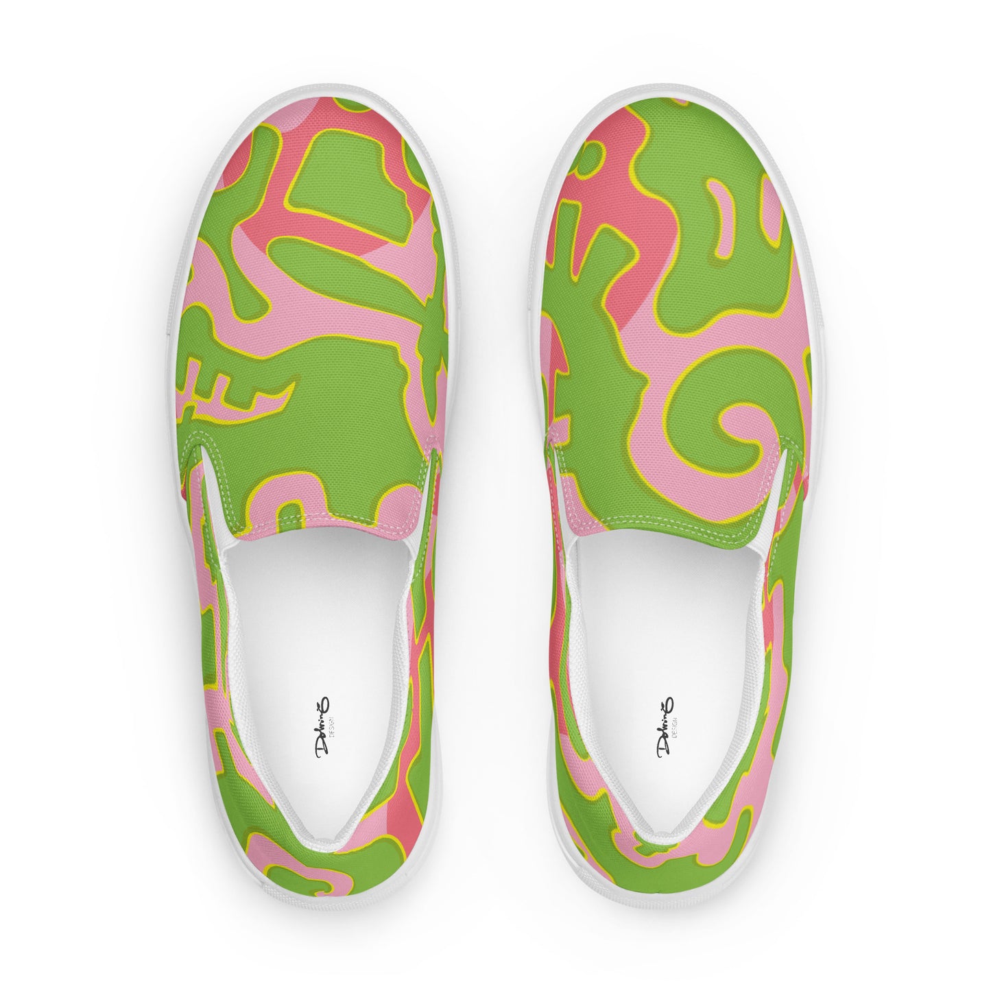 PINK FISHES by DOLVING - Women’s slip-on canvas shoes